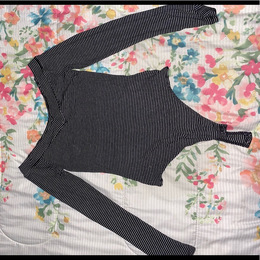 Stripped Bodysuit